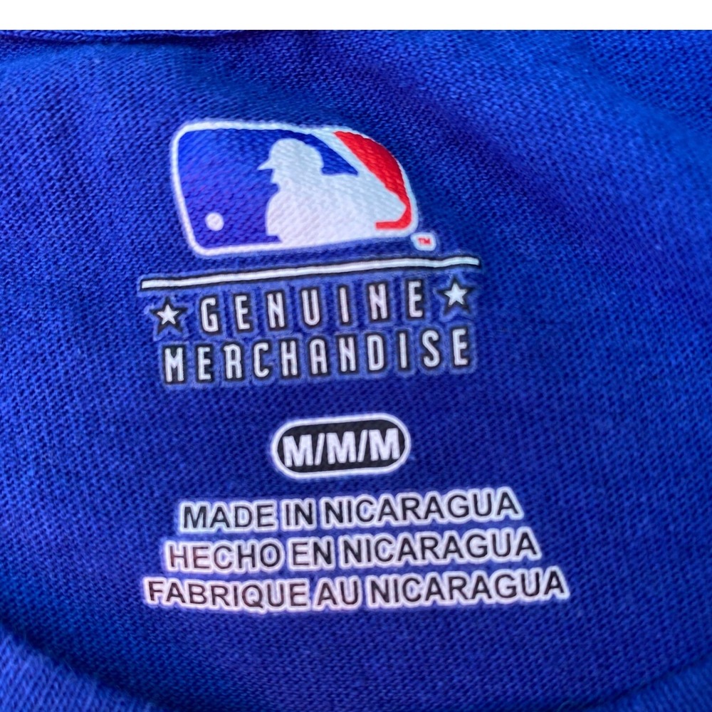 Genuine Merchandise VTG Chicago Cubs World Series Champions T-Shirt Mens M - Picture 4 of 6